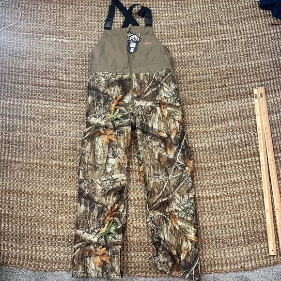 New Habit Men's Cedar Branch Water Proof Insulated Bib (Realtree Edge Size XXL) - Picture 2 of 10